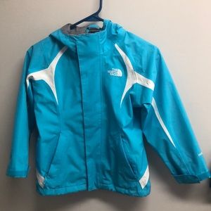 Girls North Face hooded jacket